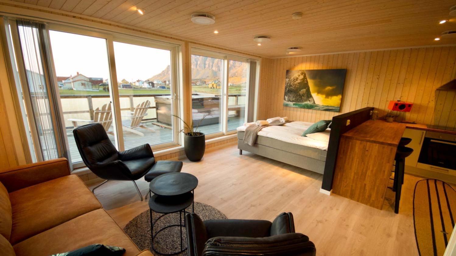 Unstad Arctic Resort Unnstad Dış mekan fotoğraf
