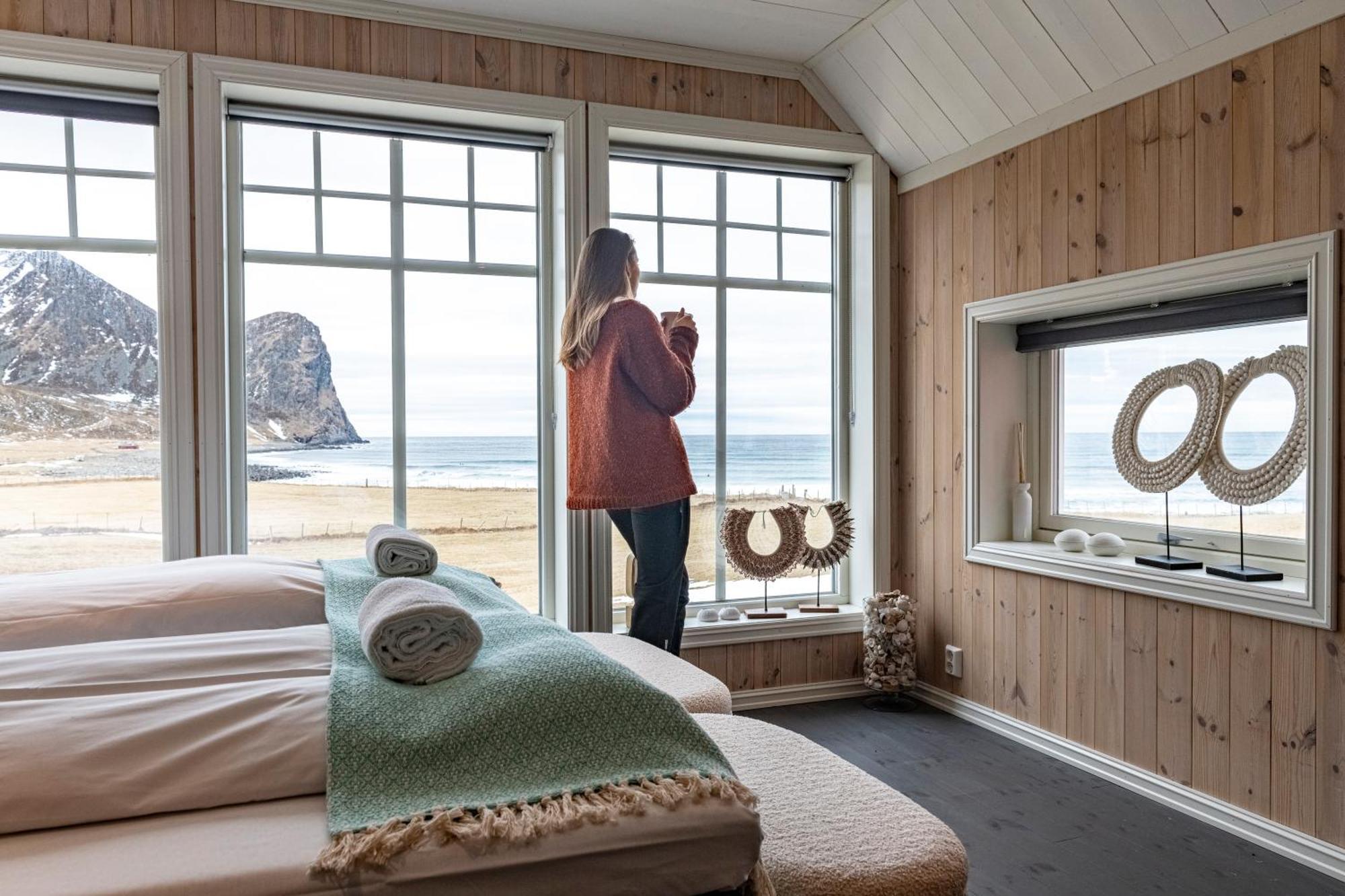Unstad Arctic Resort Unnstad Dış mekan fotoğraf